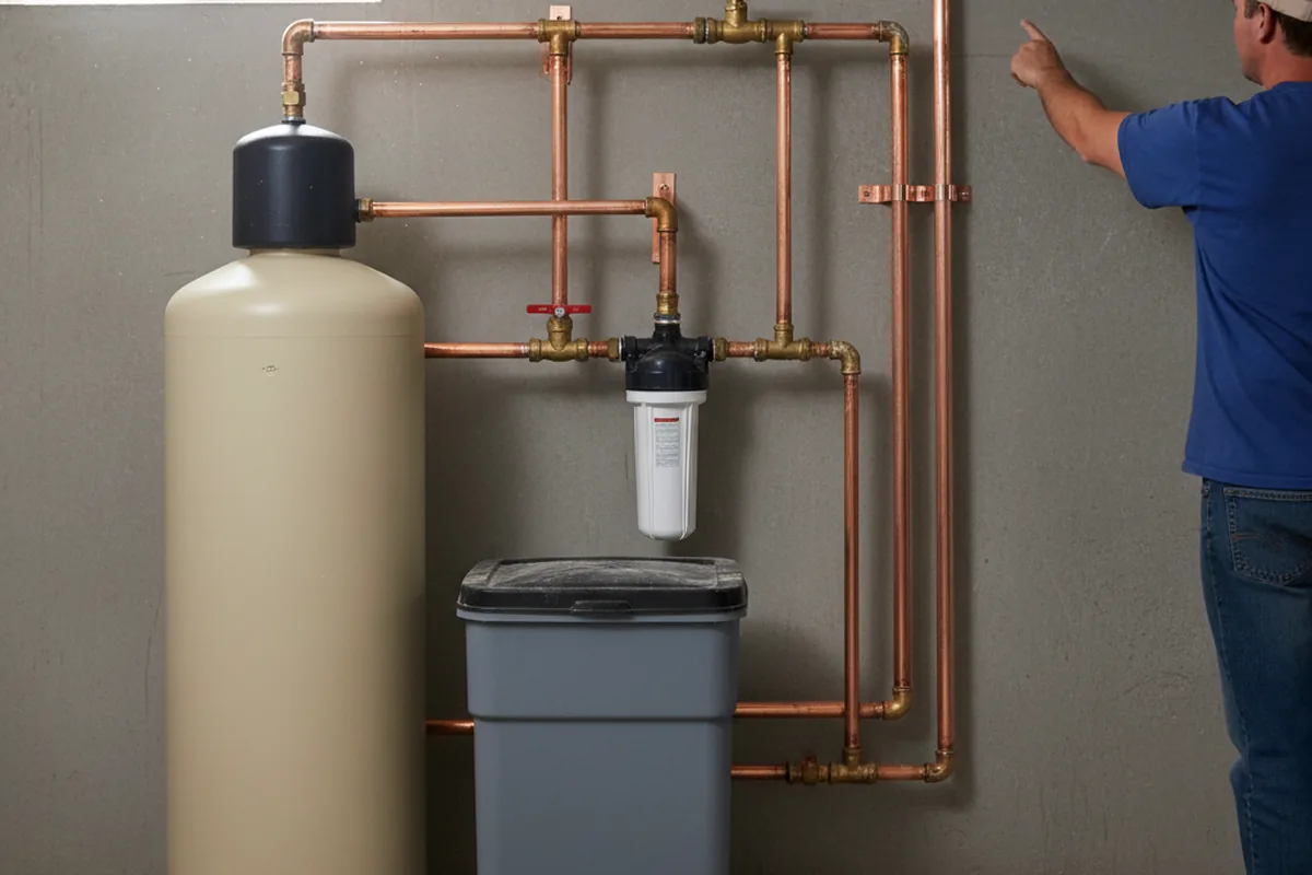 Whole-house water treatment system installed in Thendara